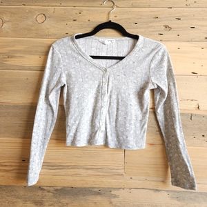 Hippie Rose Floral Crop Top - Size S